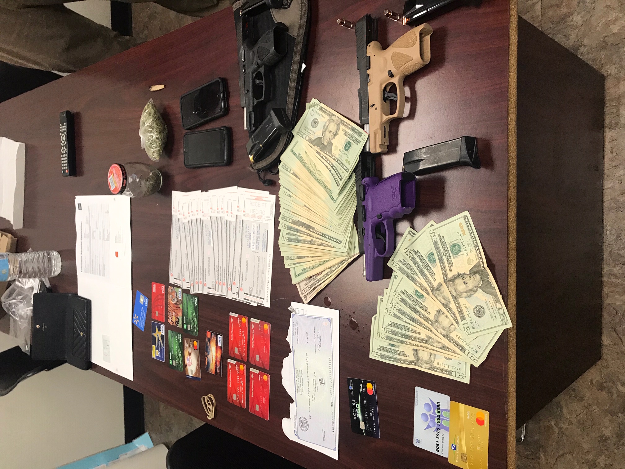 Photo for TRAFFIC STOP LEADS TO TWO ARRESTS FOR FRAUD (PR 19-035)