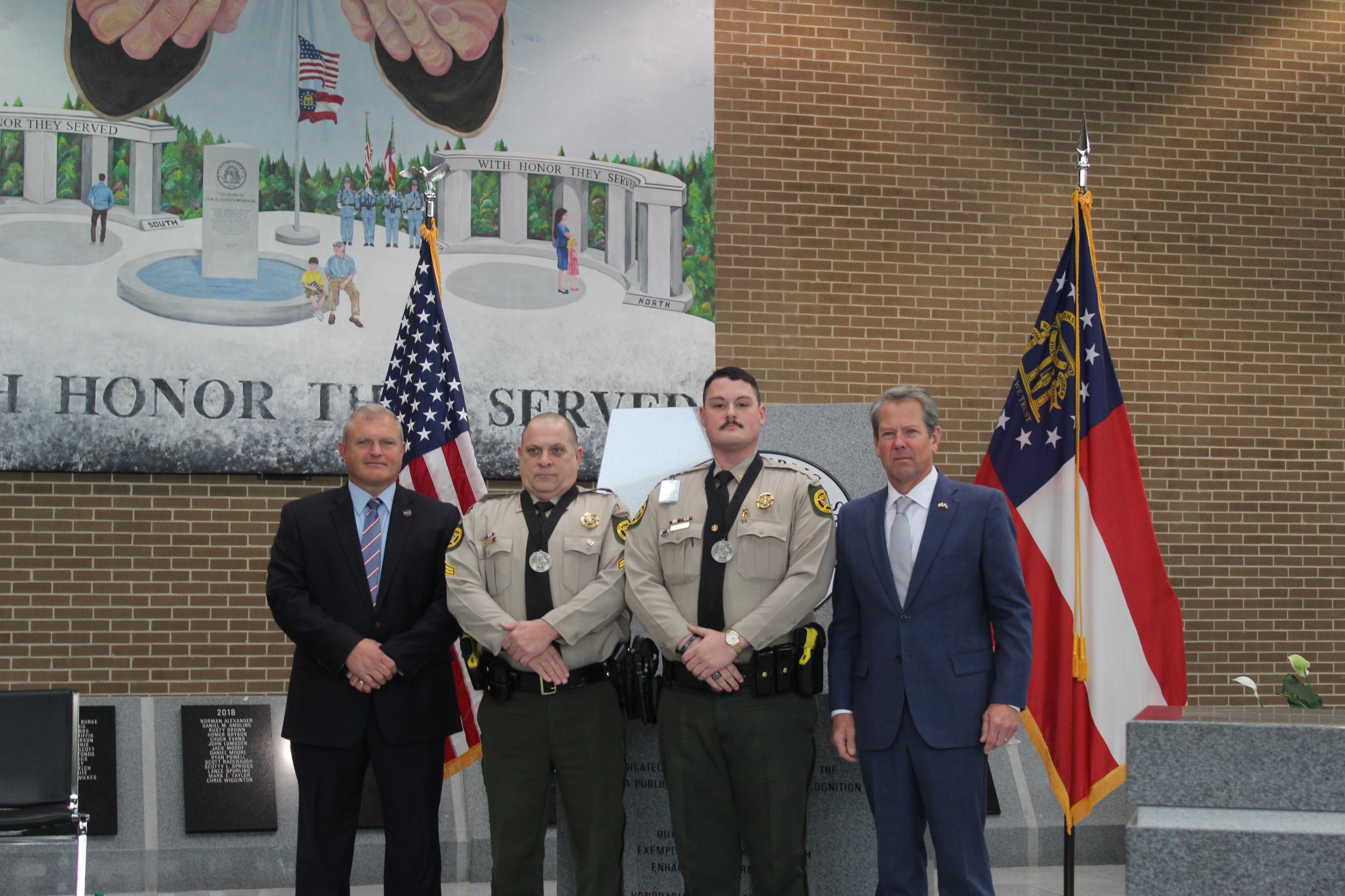 Photo for Two CCSO Deputies Receive Governor&rsquo;s Public Safety Award PR 23-031