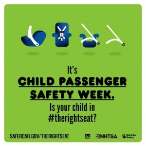 Photo for Child Passenger Safety Week 2018